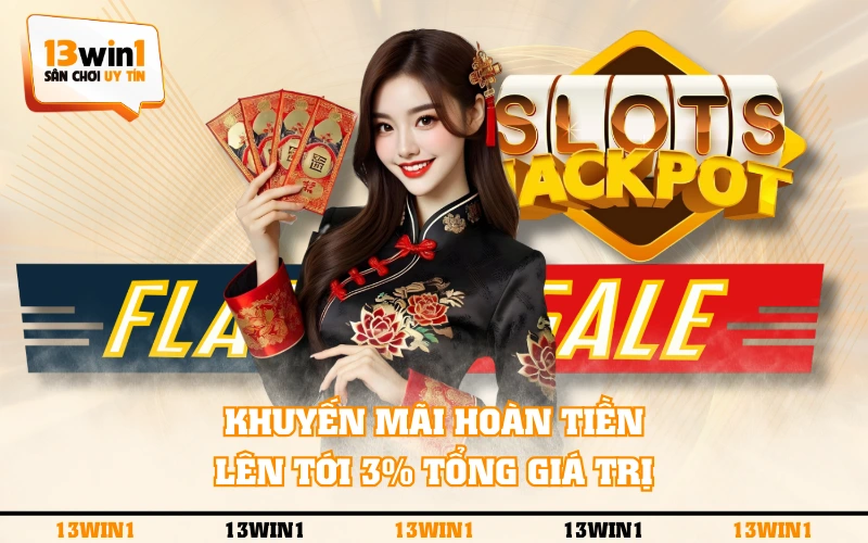 Khuyến Mãi 3 Khuyến mãi hoàn tiền lên tới 3% tổng giá trị